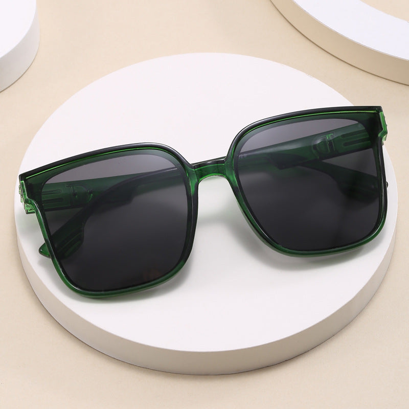 Women stylish square sunglasses with transparent frame Stornfield