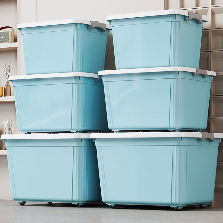 Storage box with lid and stacking function Stornfield