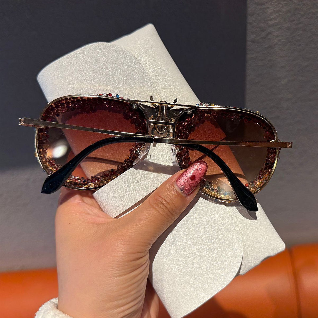 Women's Glamorous Statement Sunglasses with Unique Insect Design Stornfield