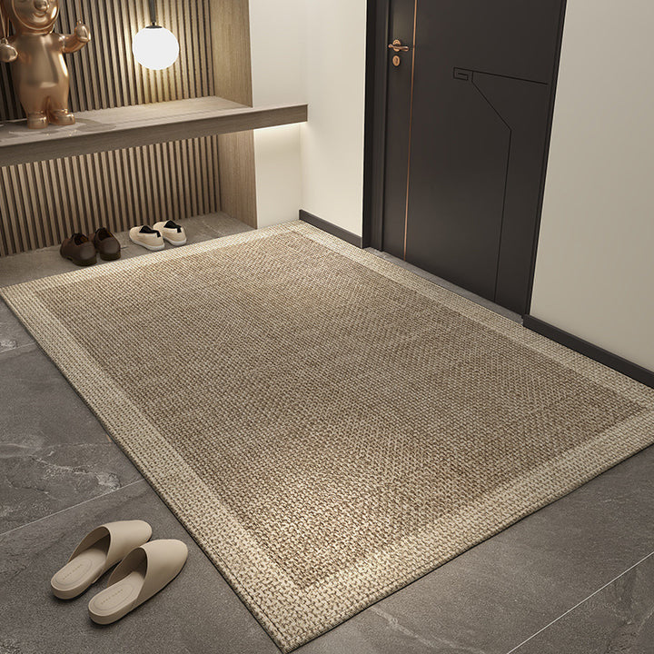 Woven Natural Fiber Welcome Mat