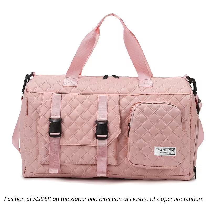 Versatile Quilted Travel Duffel Bag Stornfield