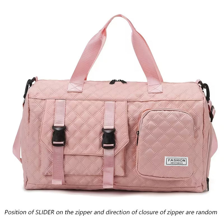 Versatile Quilted Travel Duffel Bag Stornfield