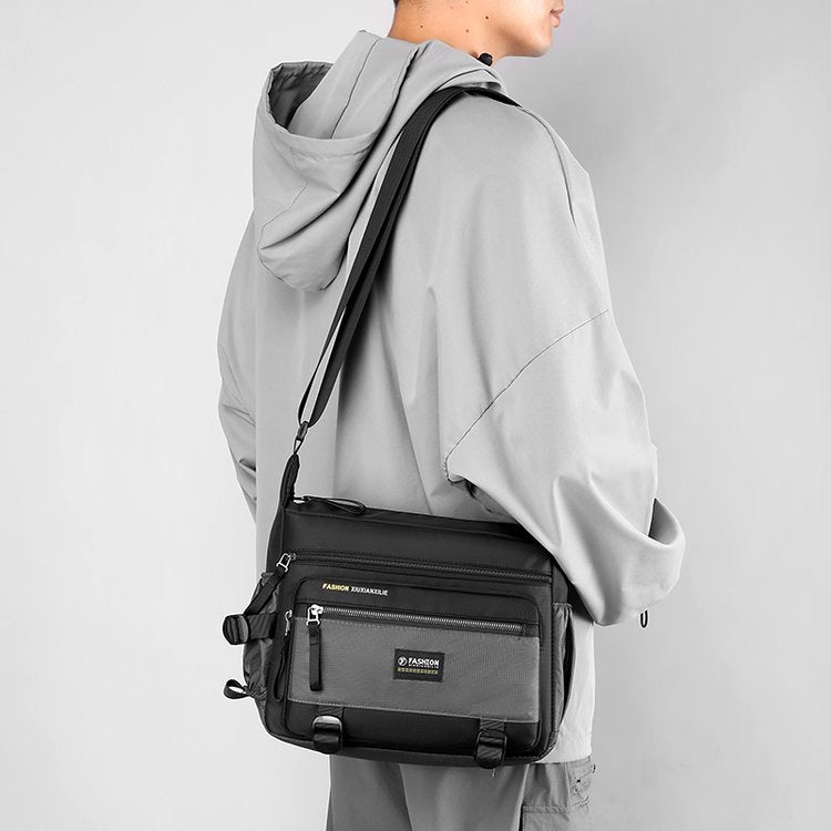 Multi-Pocket Messenger Bag
