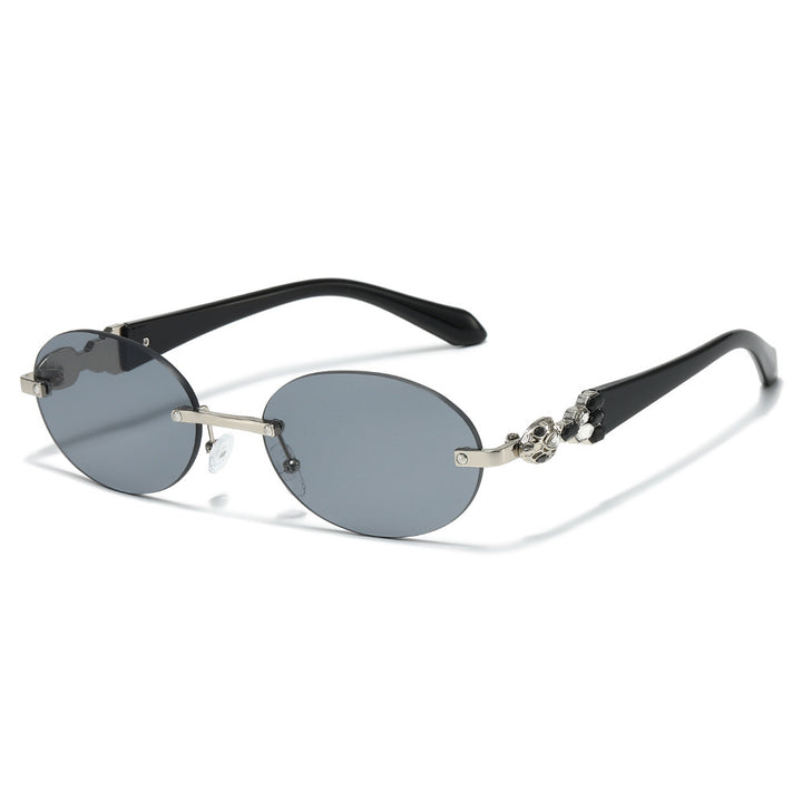 Fashion-Forward Decorative Oval Sunglasses Stornfield