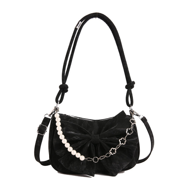 Elegant Bow-Embellished Handbag Stornfield