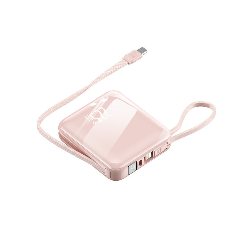 Portable power bank with integrated digital display and multifunctional charging cable Stornfield