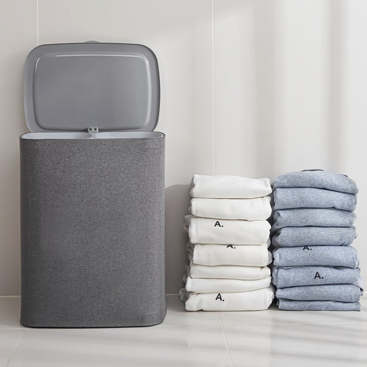 Practical laundry container with stylish lid Stornfield