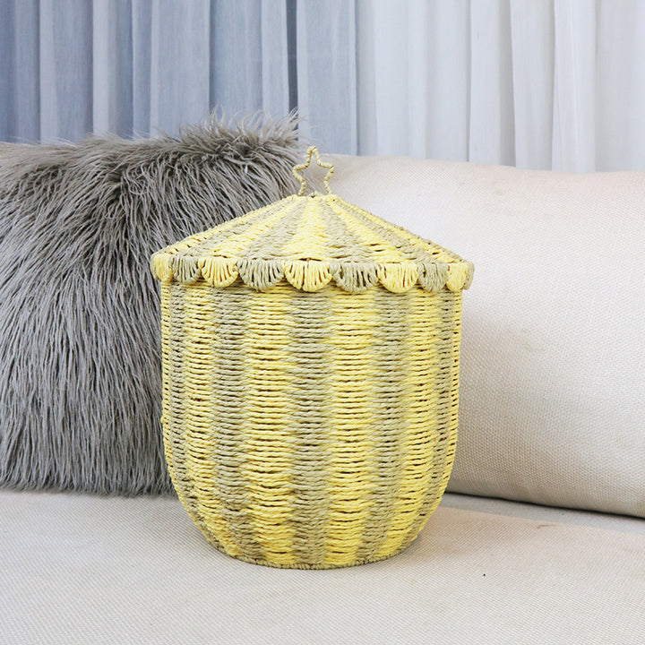 Decorative Woven Storage Canister Stornfield
