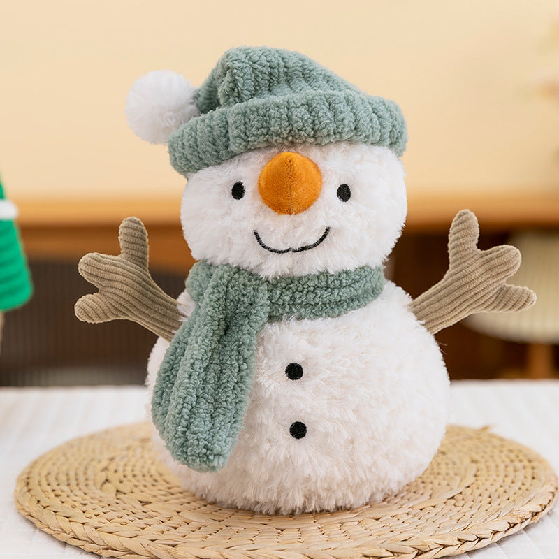 Plush Snowman Decoration