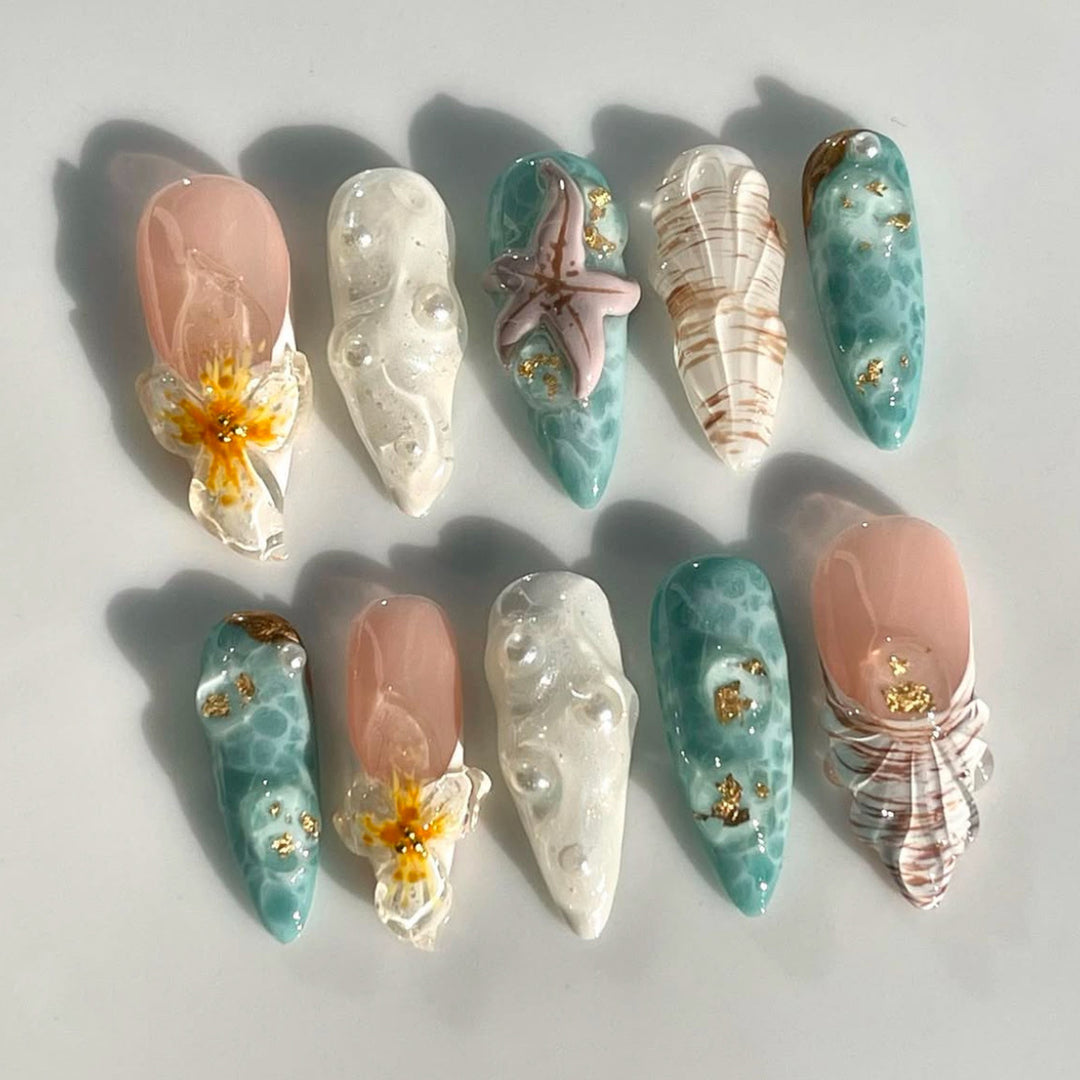 Thematic Artisan Press-On Nail Set Stornfield