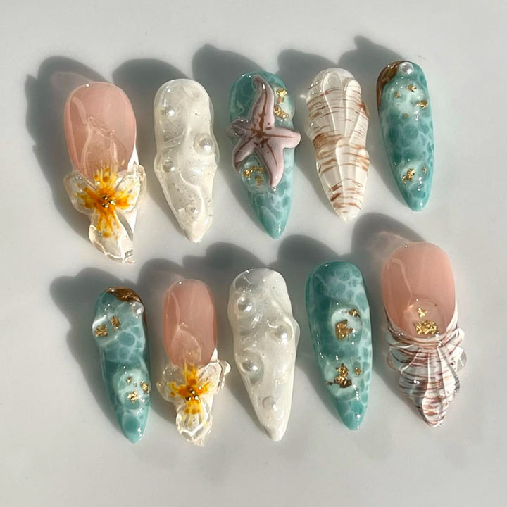 Thematic Artisan Press-On Nail Set Stornfield