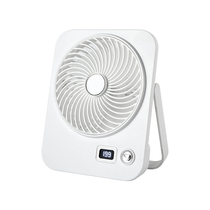 Ladies portable table fan with digital speed display Stornfield