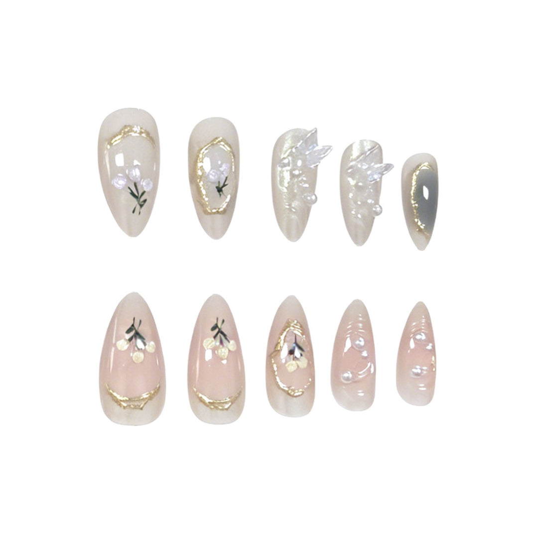 Elegant Decorative Gel Nail Enhancements Stornfield