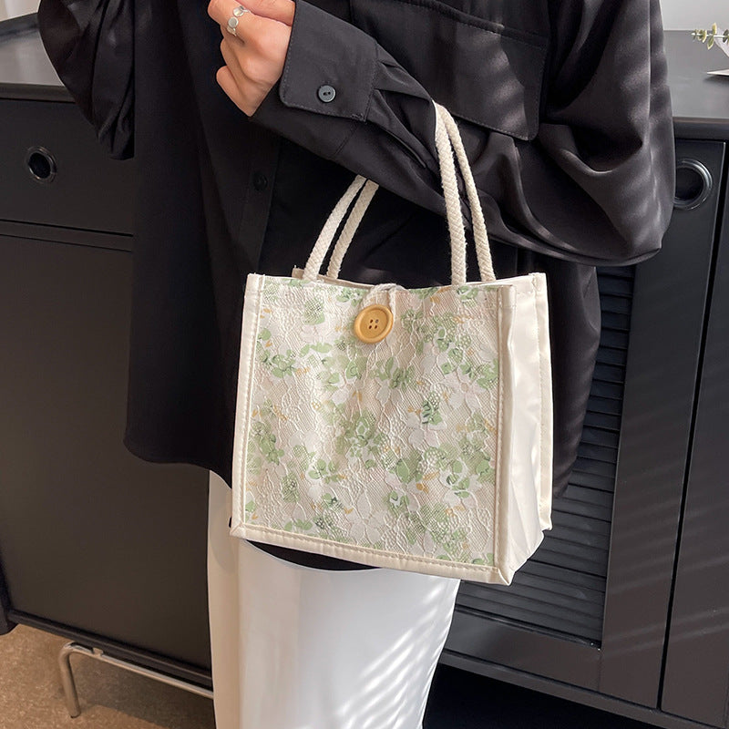 Decorative Floral Tote