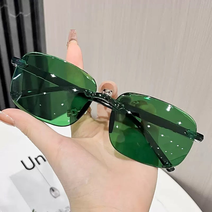 Modern Oversized Rectangle Sunglasses Stornfield