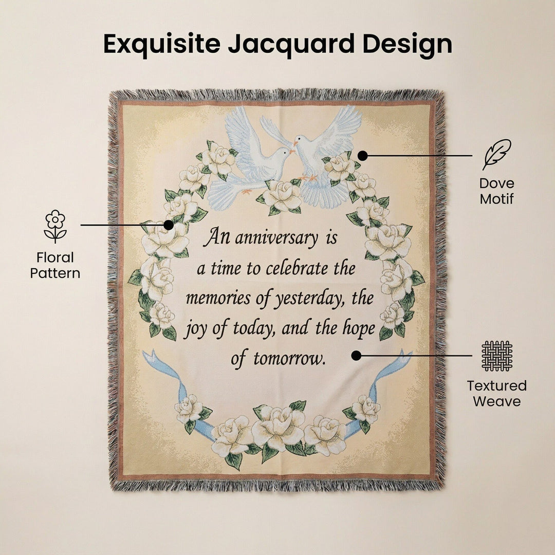 Decorative Jacquard Throw Blanket