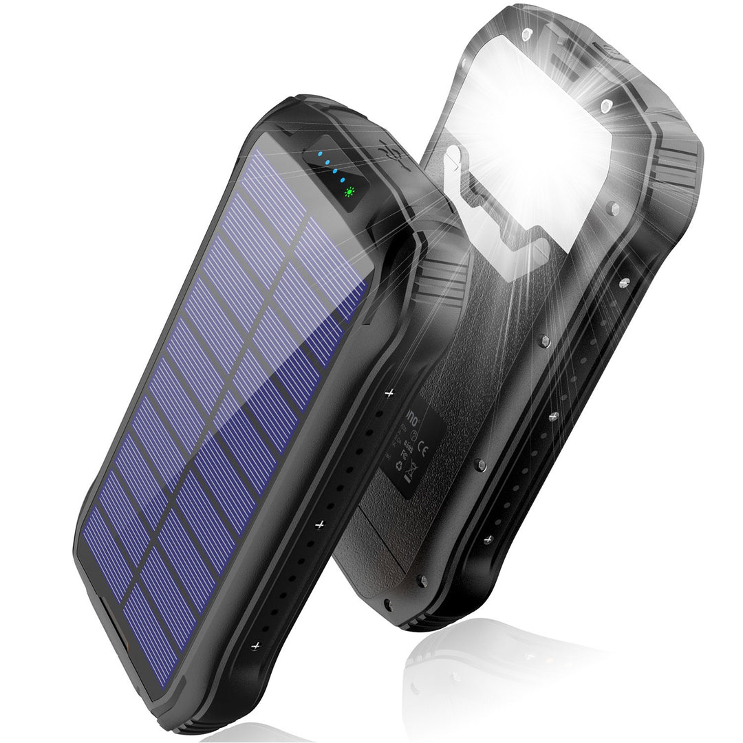Solar Powerbank with Waterproof Housing and SOS Function Stornfield