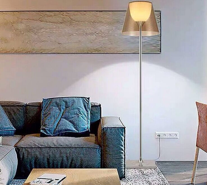Modern Minimalist Floor Lamp with Adjustable Shade