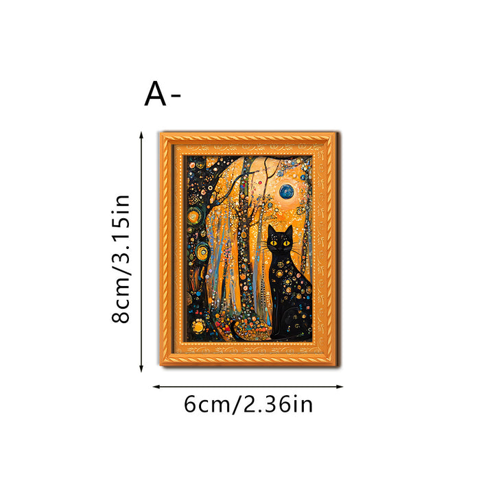 Decorative cat art with futuristic design Stornfield