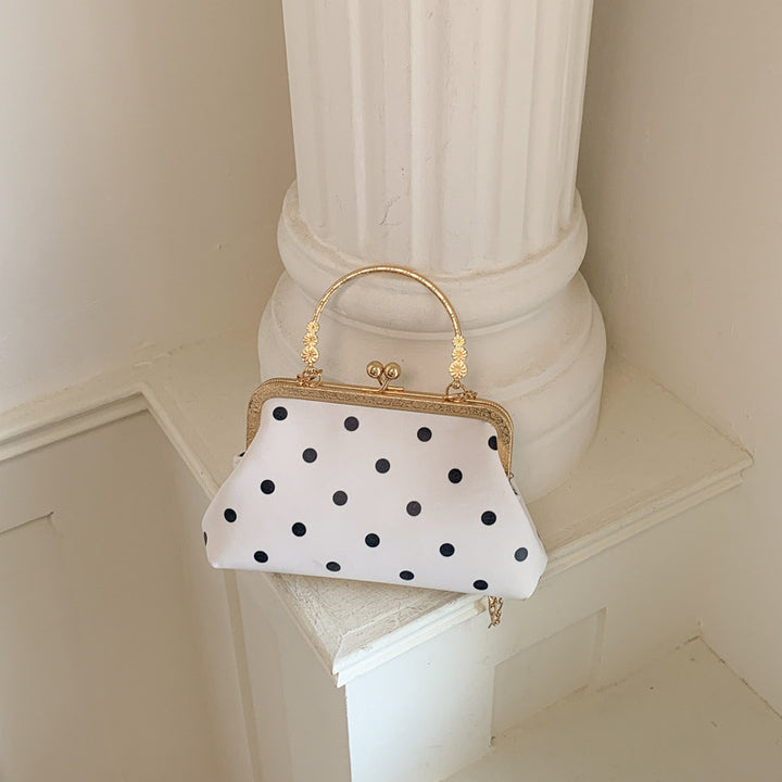Vintage Polka Dot Handbag