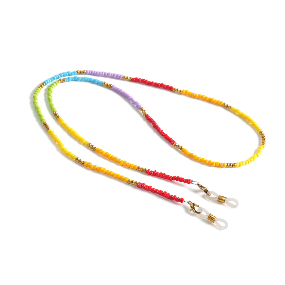 Colorful Handcrafted Beaded Eyewear Chain Stornfield