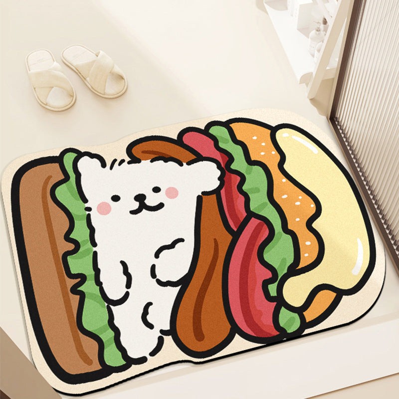 Cartoon Bath Mat Stornfield