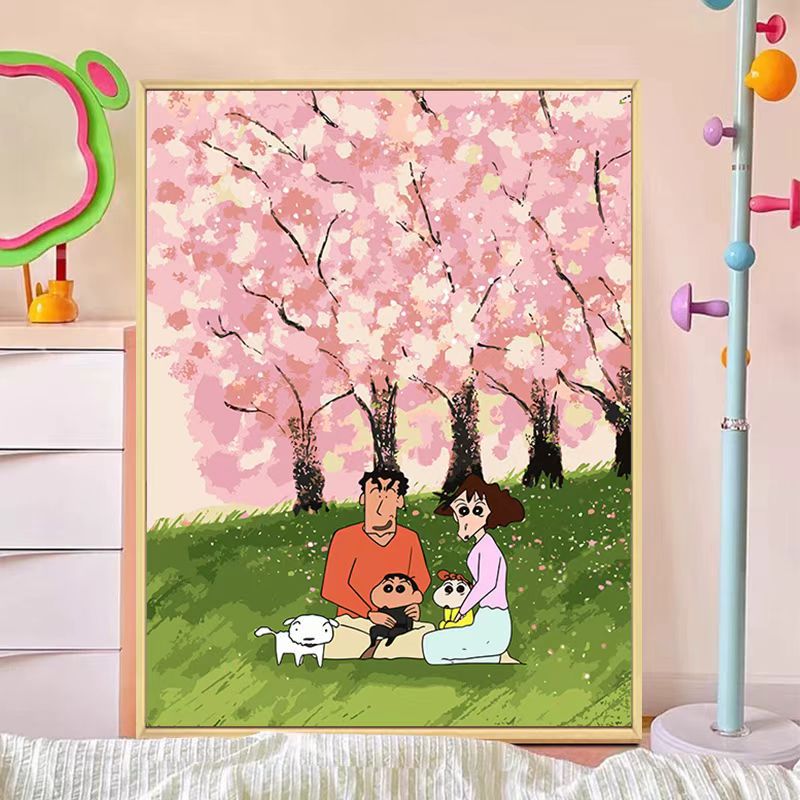 Whimsical Family-Themed Canvas Wall Art Stornfield