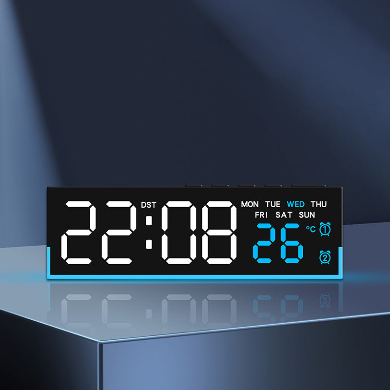Alarm clock with digital display and temperature display Stornfield