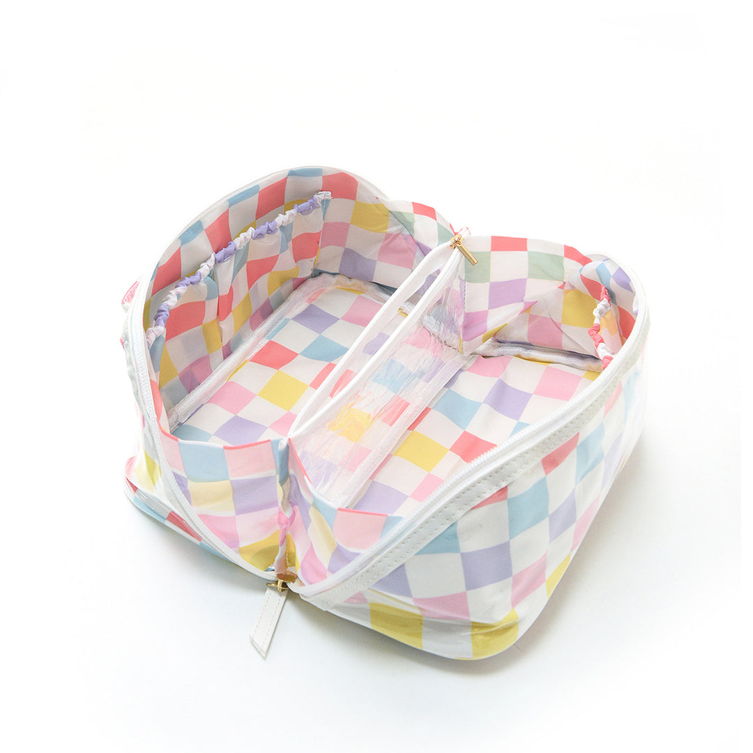 Cosmetic storage bag with multiple compartments Stornfield