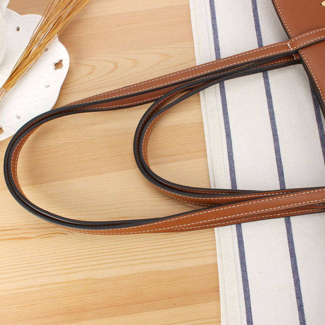 Braided Bast Handbag with Elegant Leather Accents Stornfield