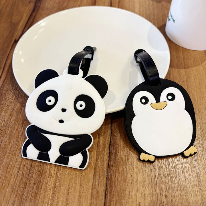 Panda-Themed Travel Luggage Tag Stornfield