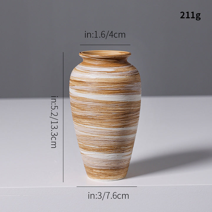 Artistic Spiral Design Ceramic Vase Stornfeild
