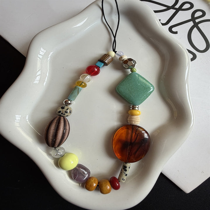 Stylish Beaded Phone Lanyard Stornfield