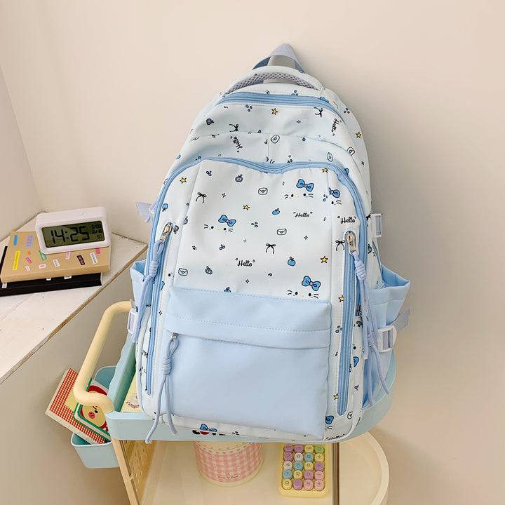 Leisure backpack with charming design and practical compartments Stornfield