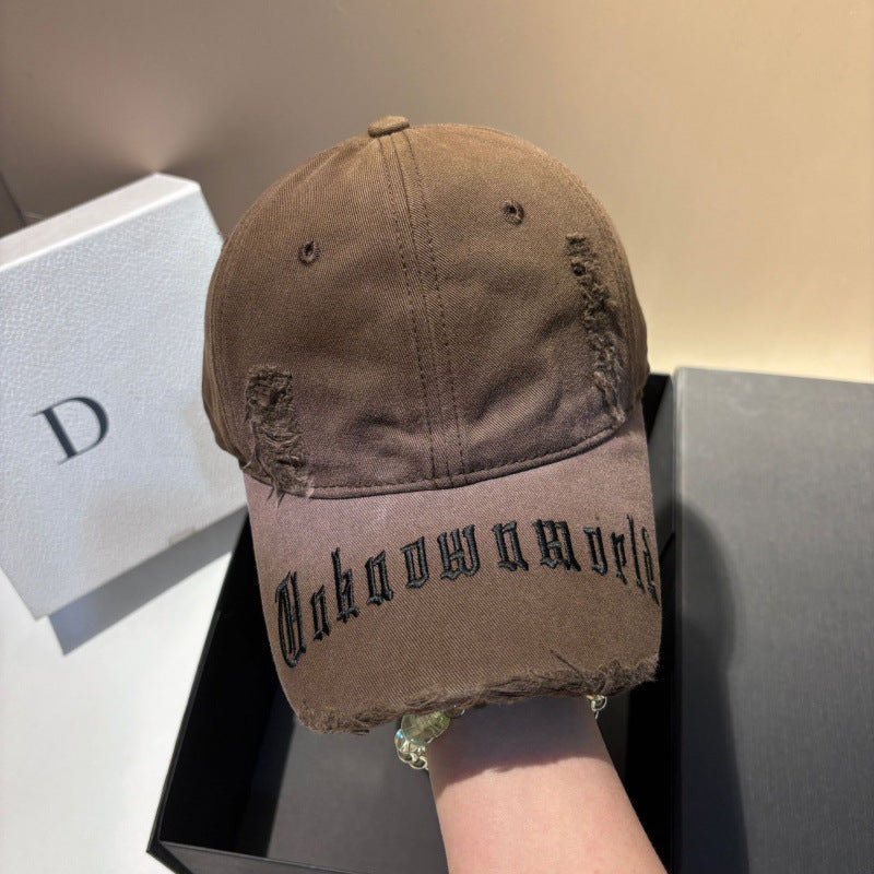 Men's Distressed Graphic Baseball Cap Stornfield