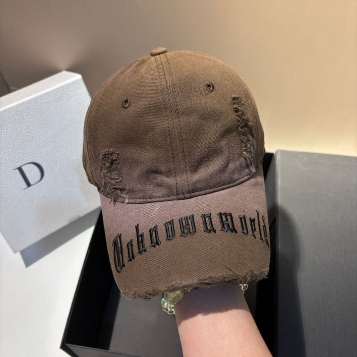 Men's Distressed Graphic Baseball Cap Stornfield