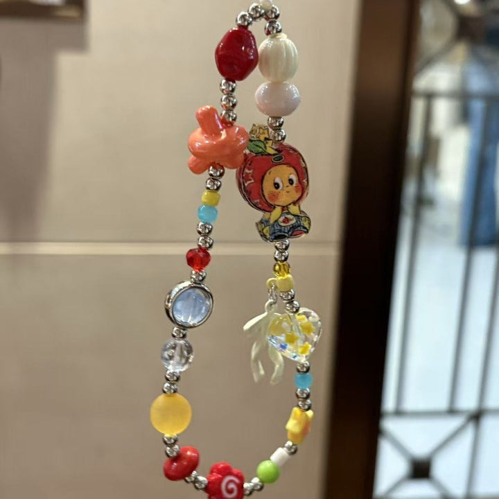 Fun-Themed Beaded Charm Eyewear Lanyard Stornfield