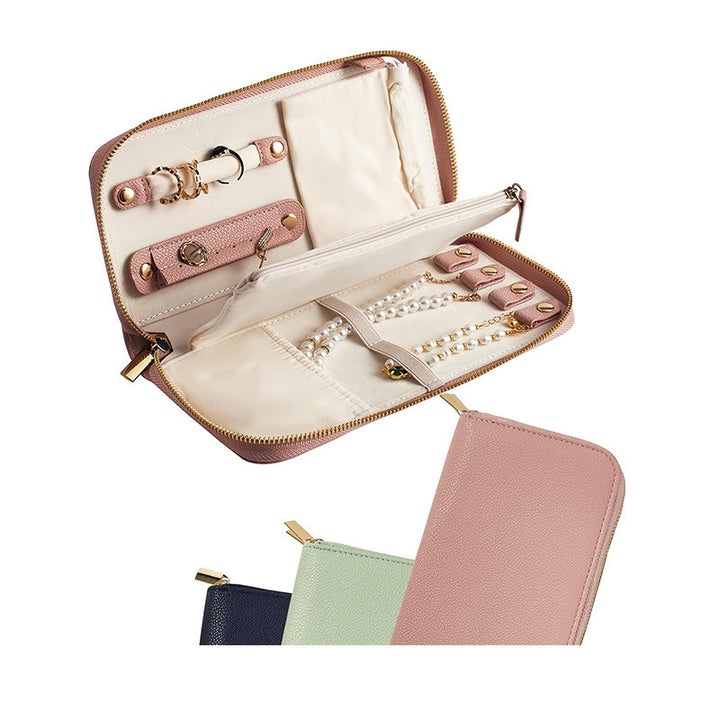 Jewelry Organizer Bag with Removable Inner Dividers Stornfield