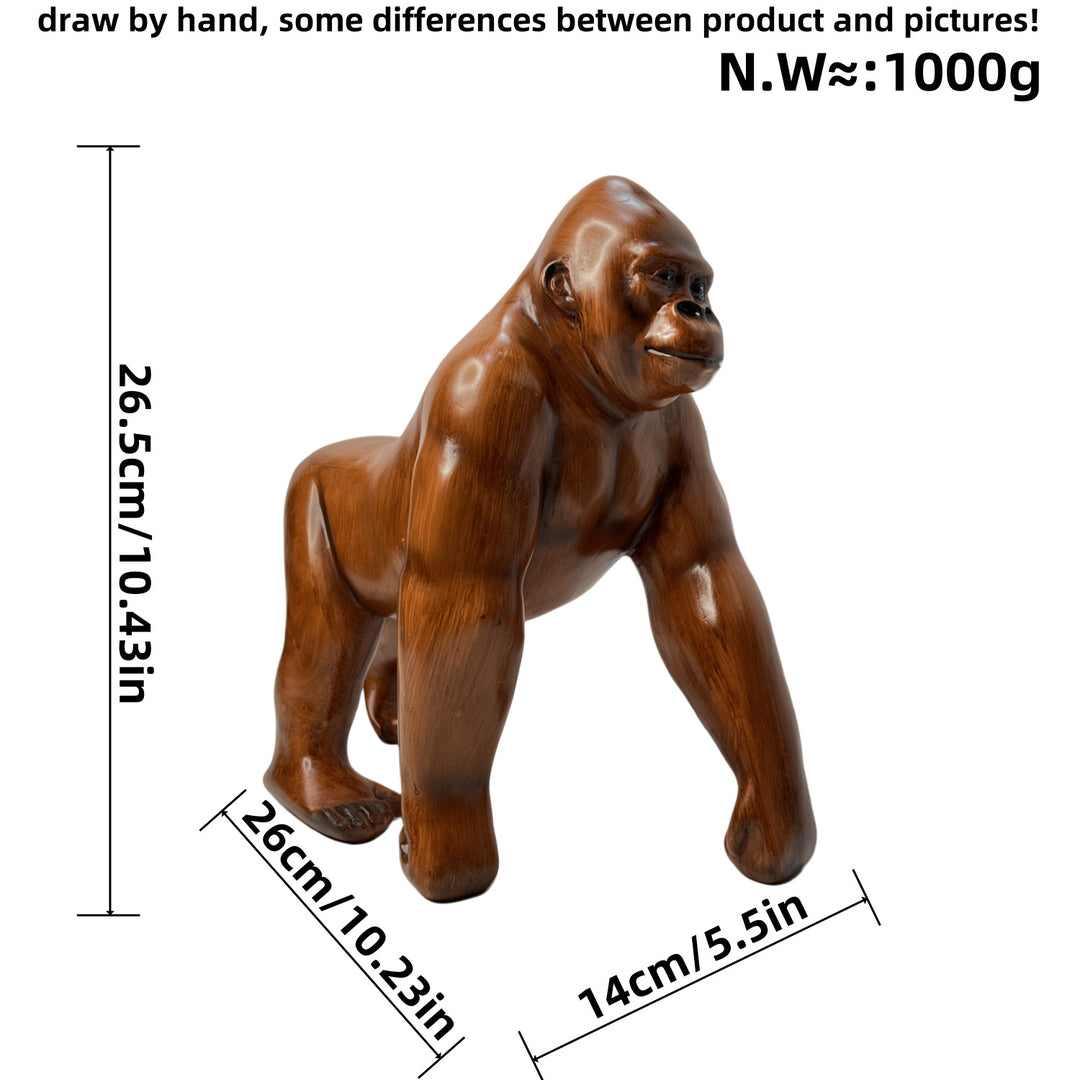 Artful Gorilla Sculpture Stornfield