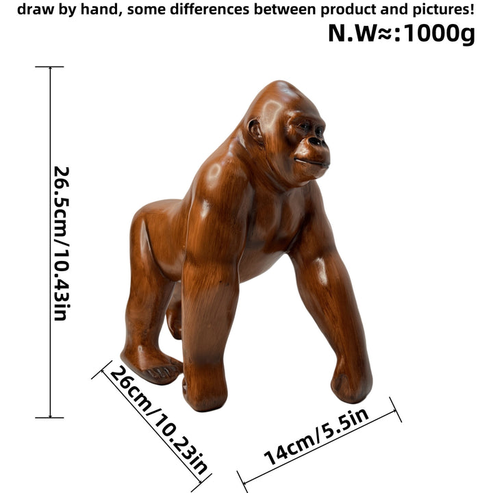 Artful Gorilla Sculpture Stornfield