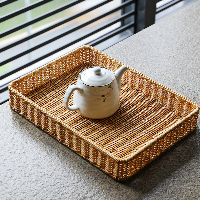 Handwoven Decorative Storage Tray Stornfield