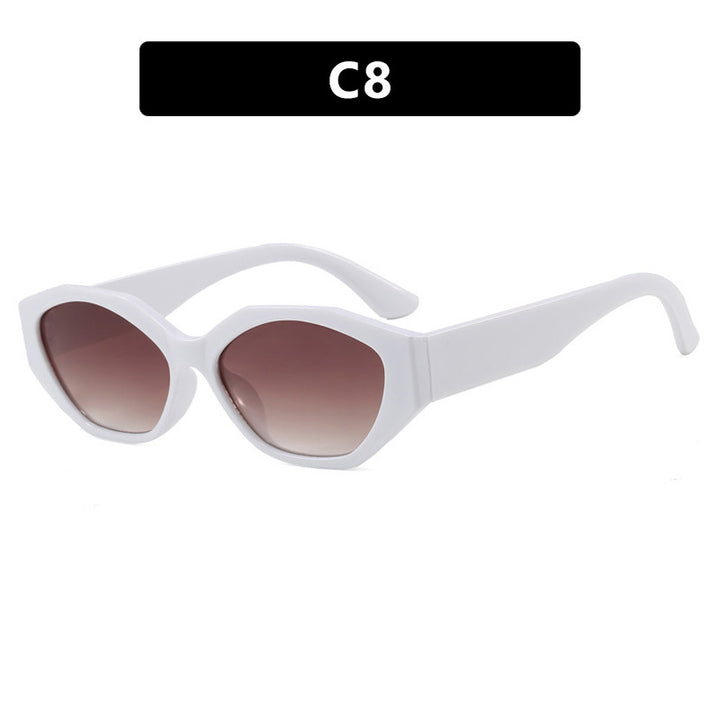 Women's stylish sunglasses in modern geometric design with protective UV filter Stornfield