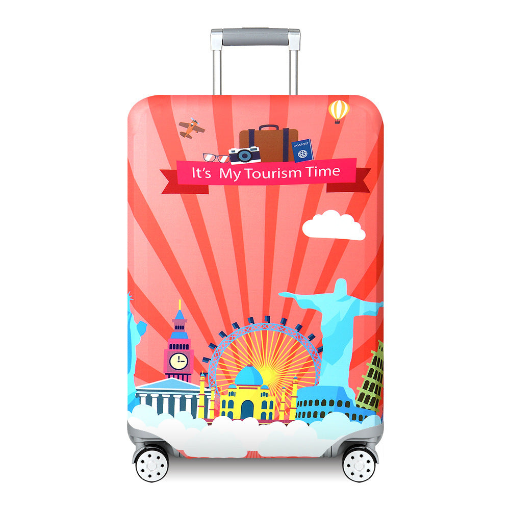 Unisex nan Kids Luggage Cover for Hard Shell Suitcases with Fun Space Design made of Elastic Polyester-Spandex Stornfield