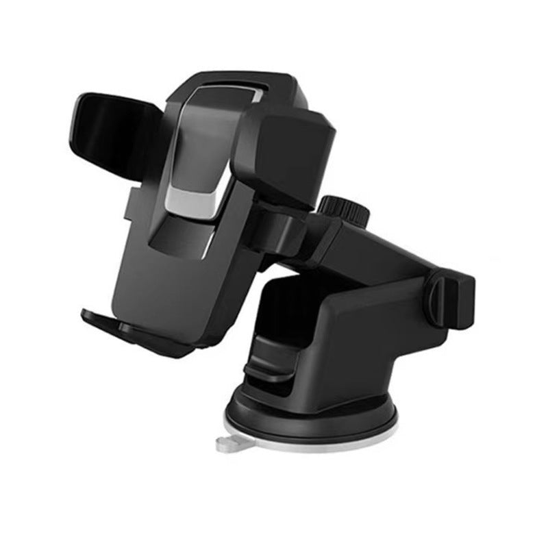Adjustable telescopic suction car phone holder with full rotation gravity auto-lock Stornfield