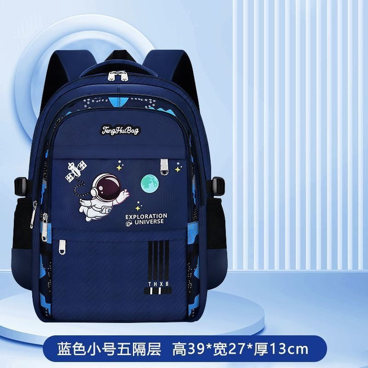 Backpack with Creative Astronaut Motif and Versatile Compartment Equipment Stornfield