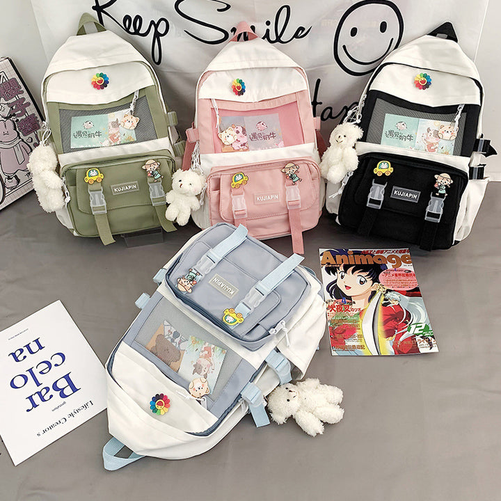 Playful Cartoon-Themed Backpack Stornfield
