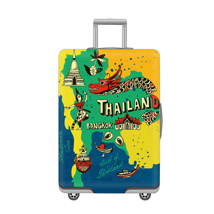 Cartoon Cat Design Hard Shell Luggage Stornfield