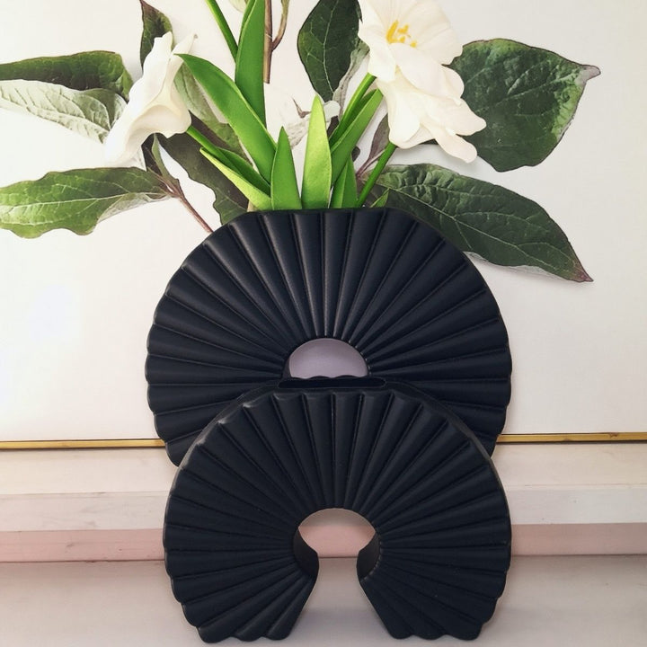 Decorative Fan-Shaped Sculpture Stornfeild