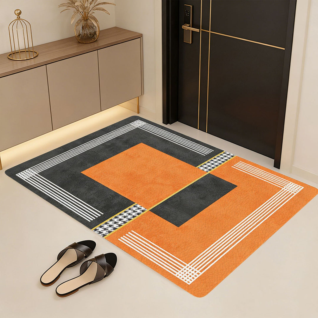 Decorative Geometric Pattern Area Mat Stornfield