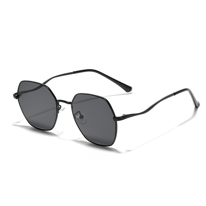 Women's geometric sunglasses with high-quality metal frame Stornfield